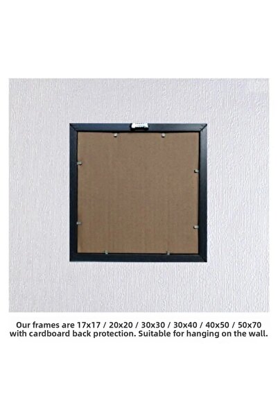 AS TİCARET Six-Piece 50x70 Frame (No Poster) - Bos1016