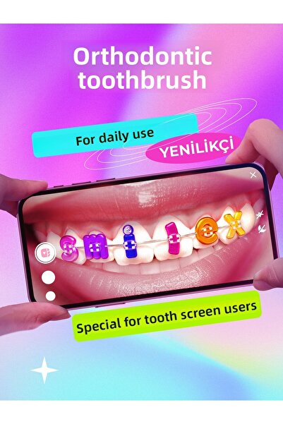 Splat Smilex Ortho Soft Orthodontic Toothbrush