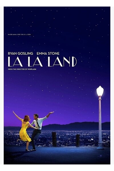 Universal Декоративен дървен плакат Ла-Ла Ленд