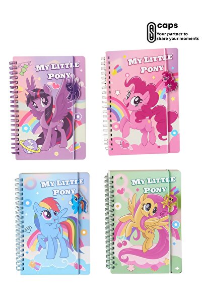 caps anlarınızı paylaştığınız ortağınız قطعة واحدة من دفتر الملاحظات المرن اللطيف ذو الطابع My Little Pony - 127 × 148 مم 140 صفحة