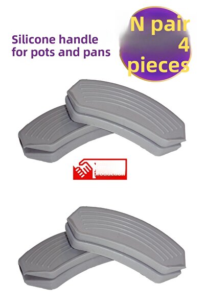 SG Dizayn قفازات سيليكون لمقابض الأواني غير قابلة للالتصاق مقاومة للحريق مقاس 9 × 4 سم ملونة مكونة من زوجين من 4 قطع
