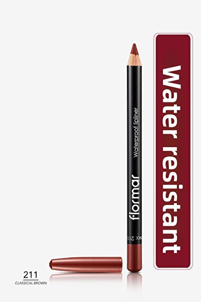 Flormar Lip liner - waterproof lipliner 211 classical brown
