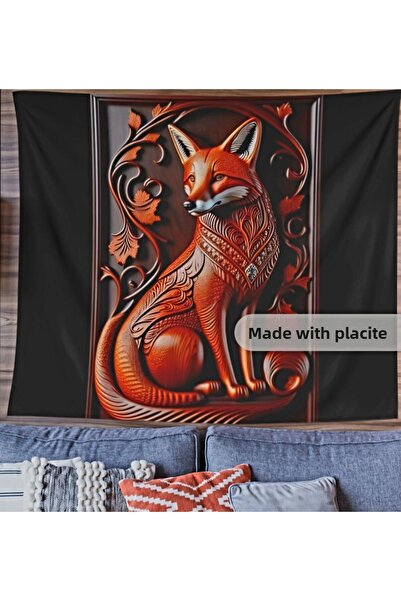 Elmas Dizayn 100% Microfiber 3D Digital Printed Wall Tapestry - Home & Office...