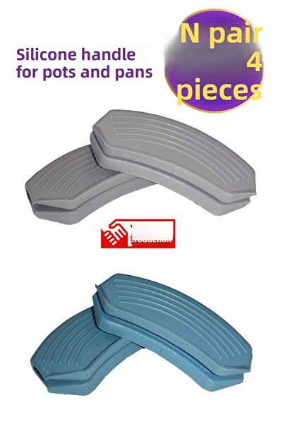 SG Dizayn قفازات سيليكون لمقابض الأواني غير قابلة للالتصاق مقاومة للحريق مقاس 9 × 4 سم ملونة مكونة من زوجين من 4 قطع