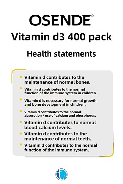 Osende Vitamin D3 400 Iu Drops 20 ml