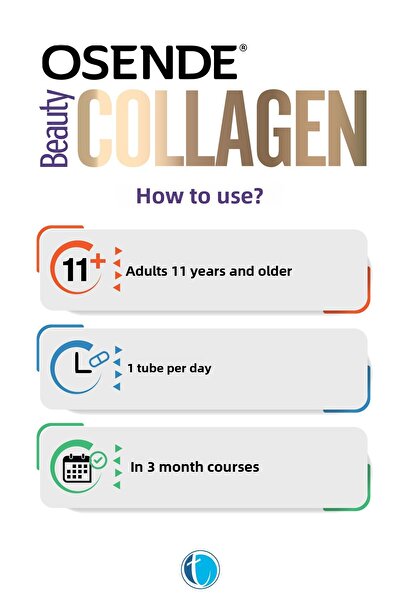 Osende Beauty Collagen 40 ml 30 Lu Liquid Food Supplement