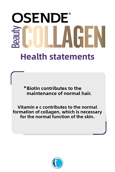 Osende Beauty Collagen 40 ml 30 Lu Liquid Food Supplement