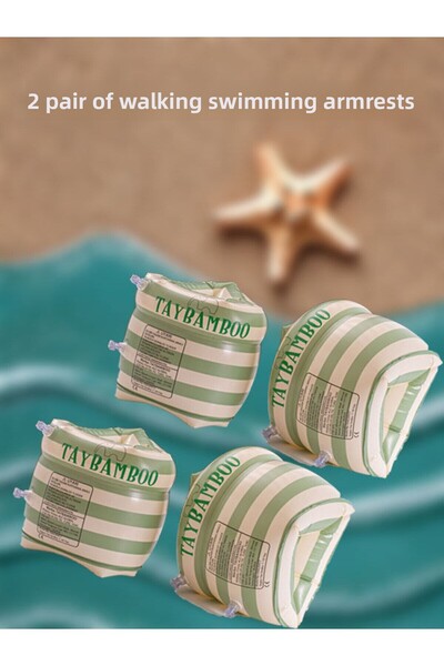 TAYBAMBoo Fuuny Walking Swimming Oversleeve Suitable for All Ages Two Pairs of Children's Oversleeve Swimming Oversleeve Sea Oversleeve