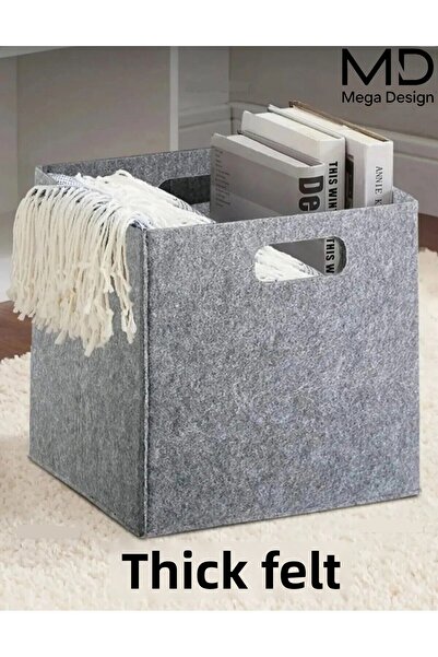 MEGADSING منظم خزانة من الصوف السميك من ميجا ديزاين مقاس 30 × 30 × 30 سم