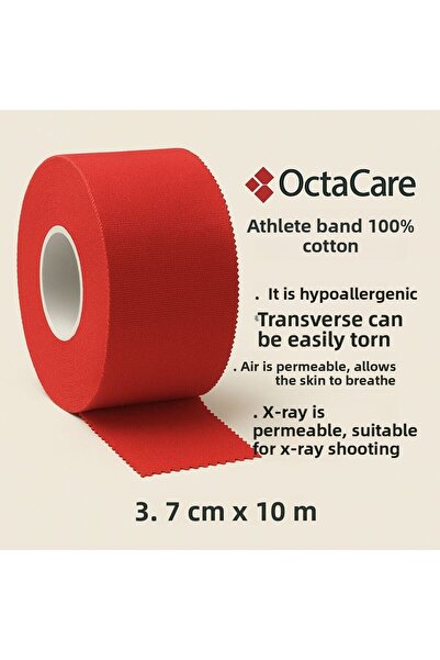 Octacare Rigid Fixation Adhesive Athlete Bandage 3.7cm