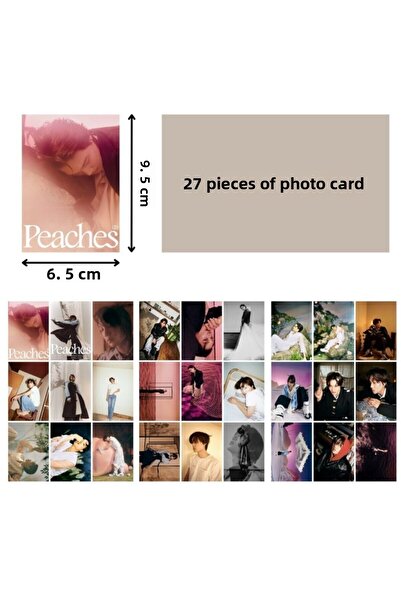 Kpop Dünyasi Exo Kaı ''Peaches'' Photocard Set