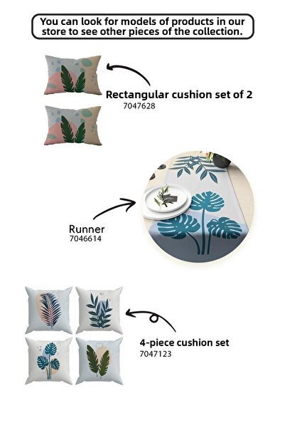 Evdek 2-Piece Double-Sided Rectangular Throw Pillow Cover - Kl13