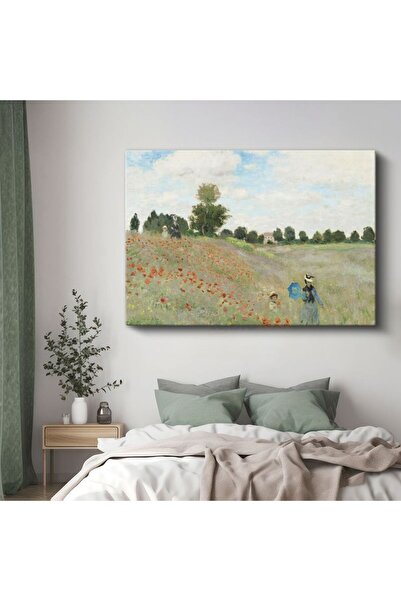 Tablofest Claude Monet - Gelincik Tarlası Kanvas Tablo