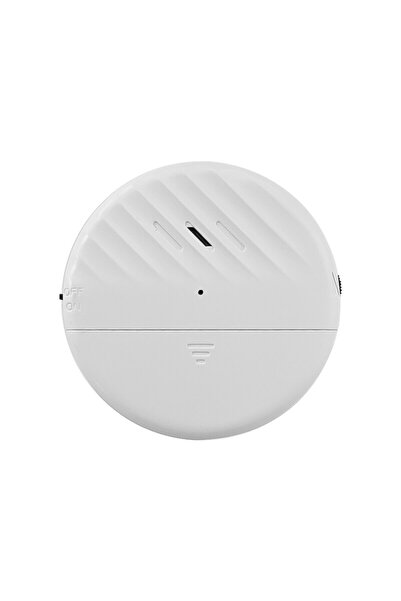 Choice جهاز إنذار اهتزازي أبيض لاصق بقوة ١٢٥ ديسيبل يعمل بالبطارية | صفارة إن...