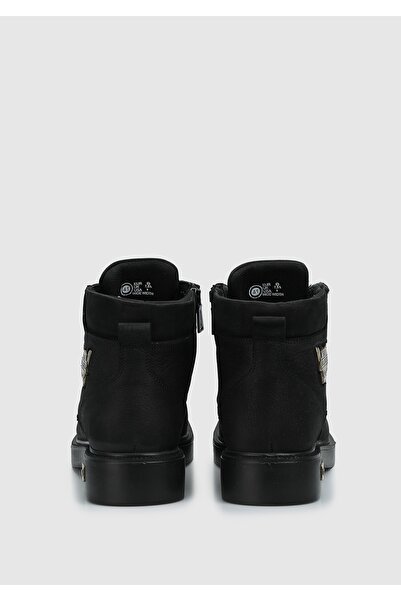 Bulldozer Чорні шкіряні чоловічі черевики