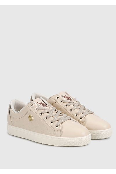U.S. Polo Assn. Dámské béžové tenisky Tiggy