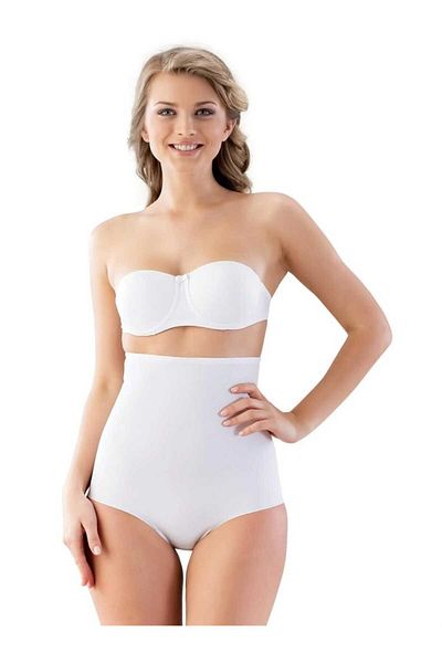 ENDAMIM Laser Cut Waist to Silicone Underbust Panty Corset