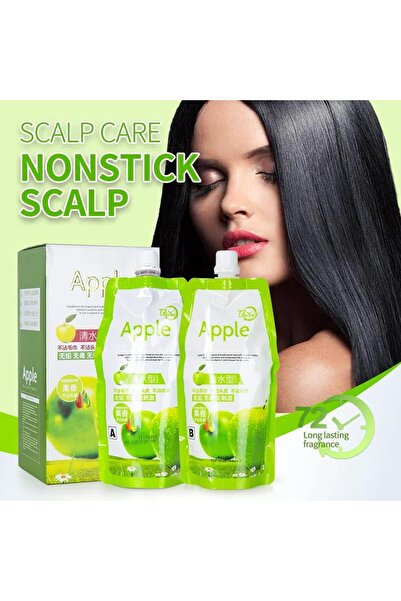 Apple Blossom Naturals كريم صبغ الشعر الأسود الخالي من الأمونيا من أبل كوزماتيك، غير سام، بدون تحفيز، لون شعر أسود طبيعي