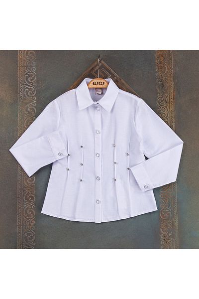 Elayza CRYSTAL ROCKED COTTON SHIRT FOR GIRLS 333-334