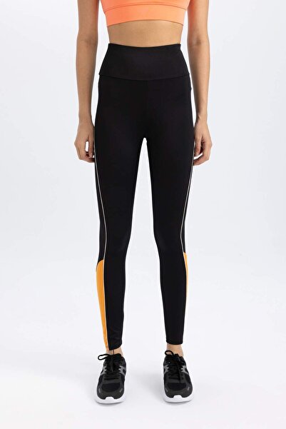 DeFacto DeFactoFit – Sportovní legíny z těžké tkaniny, obepínající pas B9409AX24SM