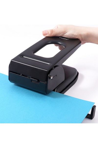 SbT 2-Hole Paper Puncher – 12mm Manual Binding Tool | Portable & Durable for Office & School Use