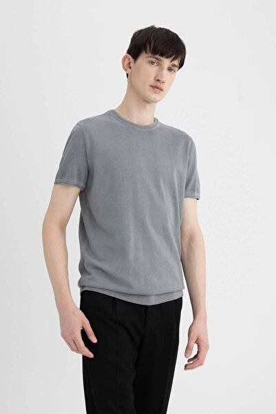 DeFacto Knitwear Polo T-Shirt - Standard Fit, Short Sleeve C4913ax24sm