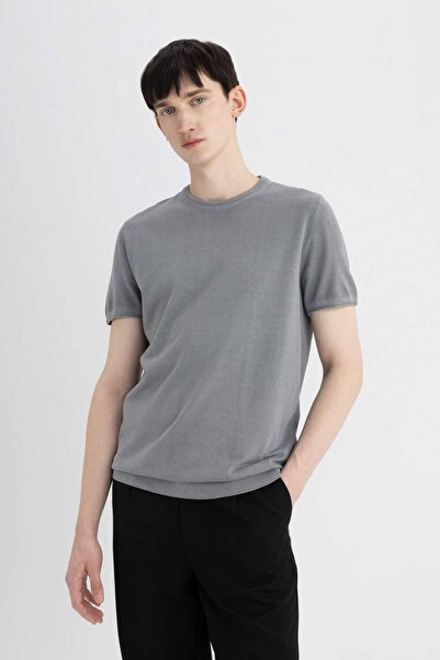 DeFacto Knitwear Polo T-Shirt - Standard Fit, Short Sleeve C4913ax24sm