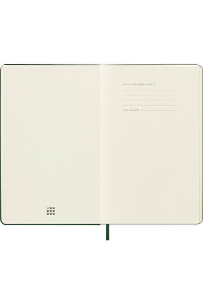 Moleskine Classic Collection Unlined 13x21cm 240 Sheets Hard Cover Notepad