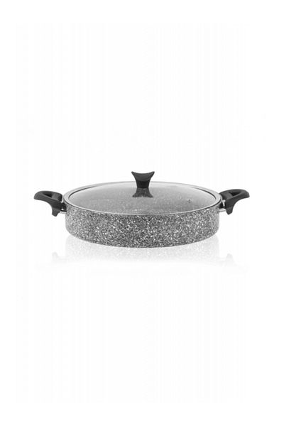 Taç Ultra Granite Flat Pot 30 Cm Rice Pot-3405