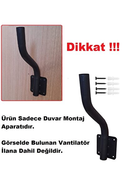 Depolife Ayaklı Vantilatörü Duvar Vantilatörüne Dönüştürme Aparatı Duvar Montajlı Hava Pervanesi için Braket