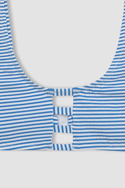 DeFacto Kız Çocuk Çizgili Bikini Takımı C1405A824SM