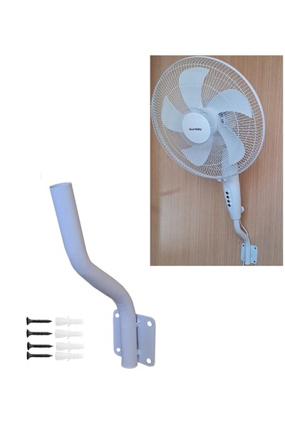 Depolife Üniversal Ayaklı Vantilatör Duvar Montaj Aparatı Kahvehane Cafe Ofis Için Vantilatör Fan Ayağı