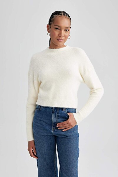 DeFacto Regular Fit Yarım Balıkçı Yaka Triko Kazak A4252AX23CW