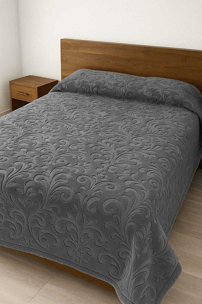YÜNTEKS Sultan Mink Embossed Double Personality Boxed Blanket 220*240