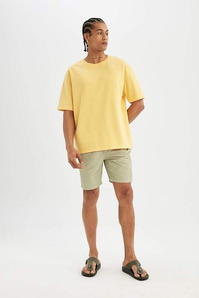 DeFacto Kurze Größe, Regular Fit, Seeshorts – gefüttert B7279AX24HS