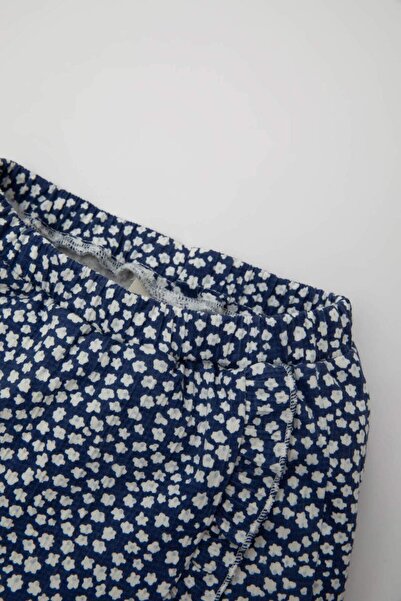 DeFacto Kız Bebek Çiçekli Şort Etek D0881A524SM