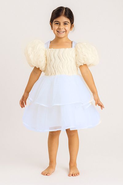 META MODA Girl's Evening Dress Girl's Dress Girl's Wedding Dress Trend