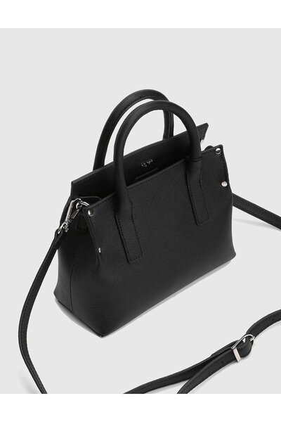 İLVİ Lazare Deri Siyah Kadın El Çantası