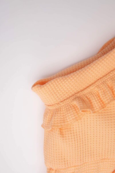 DeFacto Kız Bebek Comfort Fit Waffle Şort A8043A524SM