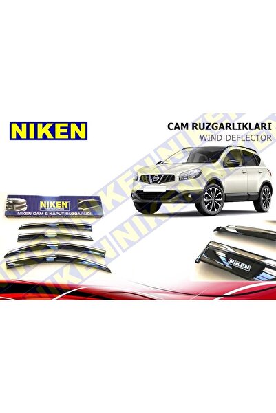 Niken Nissan Qashqai Kromlu Cam Rüzgarlığı 2006-2013