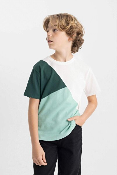 DeFacto Boy - Crew Neck Short Sleeve T-Shirt C4900A824HS