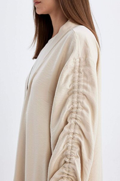 DeFacto Relax Fit Degrade Hakim Yaka Uzun Kollu Kimono C9690AX24SM