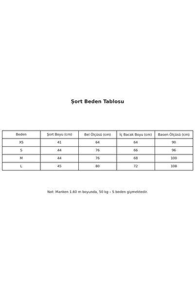 Özge Özgenç Geniş Kalıp Basic Denim Şort