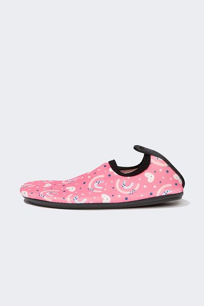 DeFacto Girls' Printed Sea Shoes D5199A824Sm