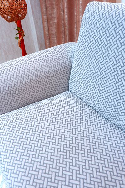 elgeyar 3-Person Flexible Wicker Patterned Lycra Sofa - Sofa and Sofa Bed Cover