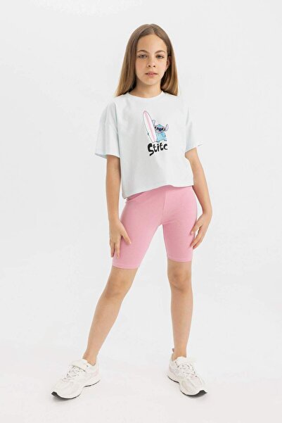 DeFacto Kız Çocuk Kısa Boy Tayt B5591A824HS