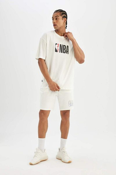 DeFacto DeFactoFit - ΝΒΑ Wordmark, τυπική εφαρμογή, κοντό σορτς B9905AX24SM