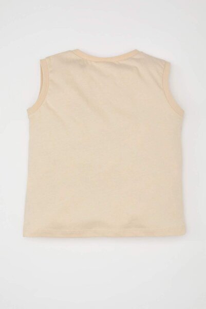 DeFacto Erkek Bebek Bisiklet Yaka Baskılı Atlet C1355A524HS