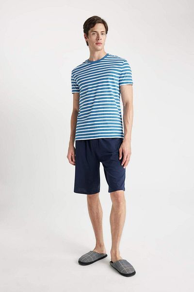 DeFacto Regular Fit Shorts Pajama Bottoms with Pockets - Z6848AZ24SM