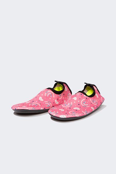 DeFacto Girls' Printed Sea Shoes D5199A824Sm